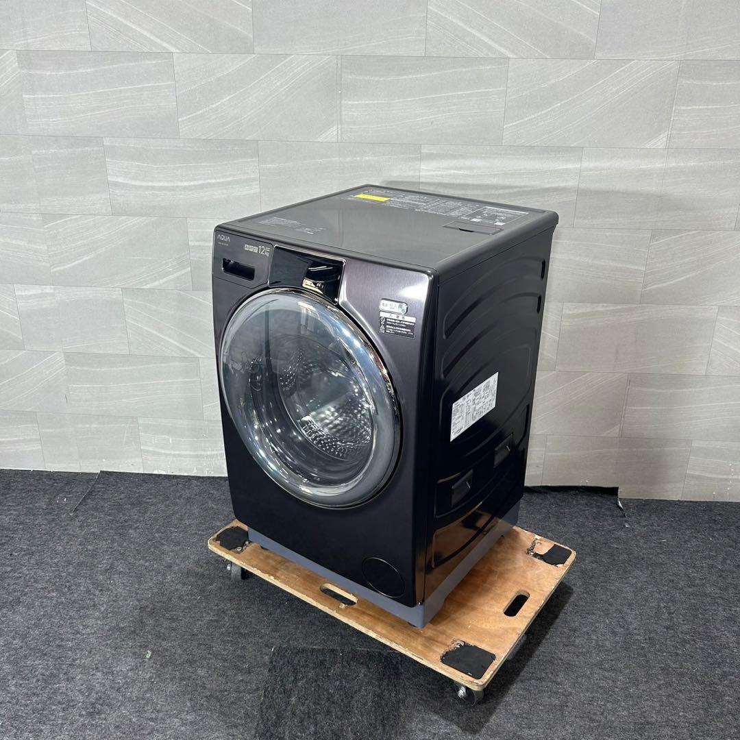 AQUA ドラム式洗濯機 AQW-DX12N 12kg 2022年製 d4534