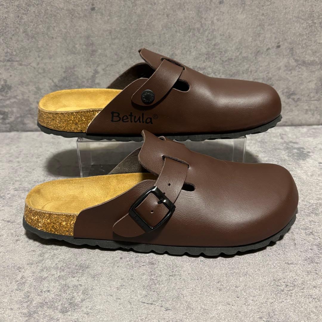 新品　ビルケンシュトック　ボストン　ナロー幅　betula ブラウン　2172