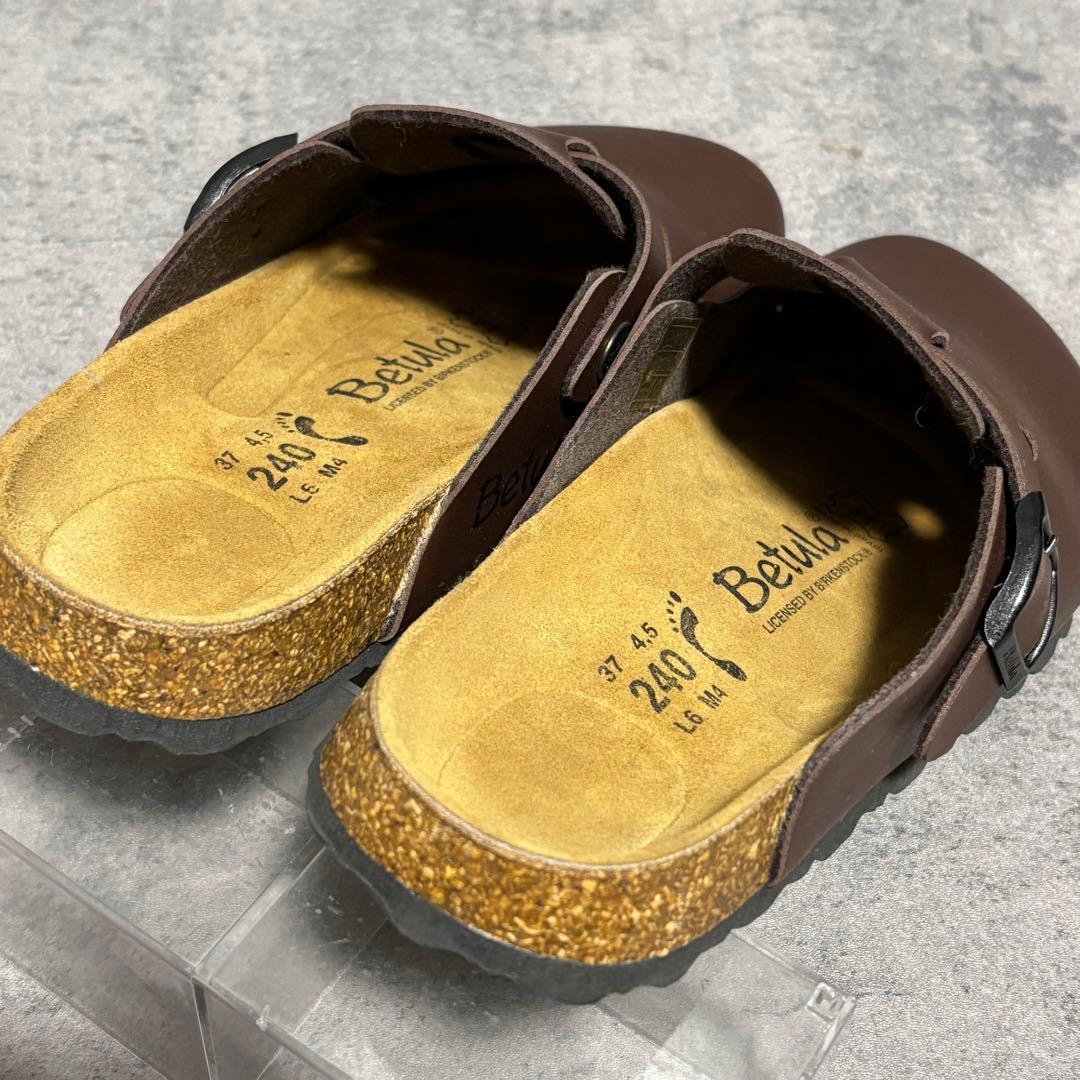 新品　ビルケンシュトック　ボストン　ナロー幅　betula ブラウン　2172