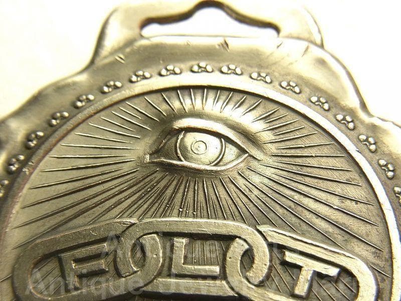 《m6502》秘密結社オッドフェローズ ウォッチフォブ アンティーク アメリカ