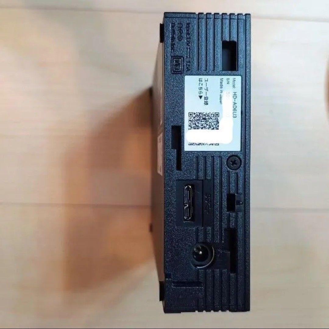 BUFFALO 外付けHDD 6TB USB接続