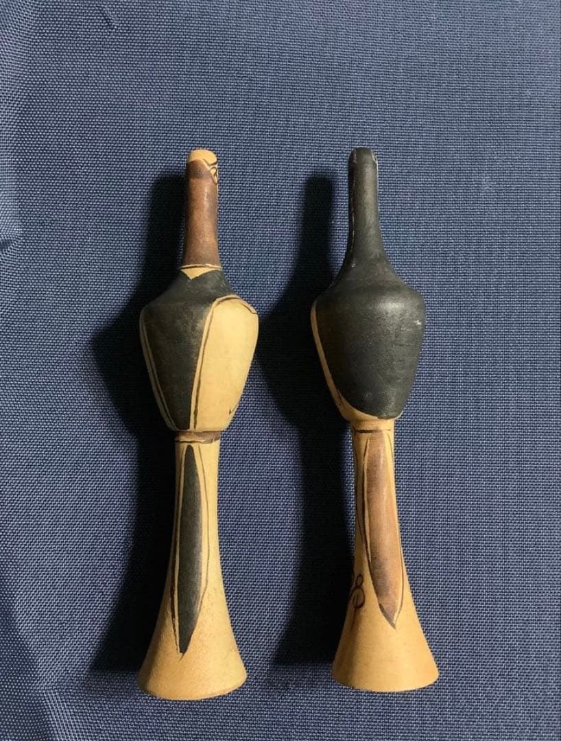 激レア こけし 修道士 修道女 根本勲 約13cm