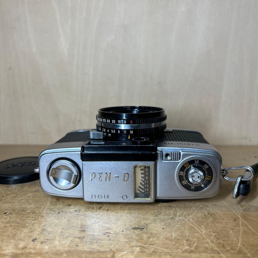 Olympus-Pen Pen D2 露出計作動　完動極美品