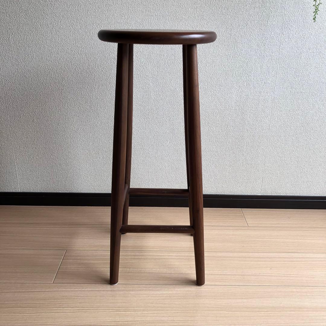 Latree ラトレ カウンタースツール ウォルナット　高さ65cm
