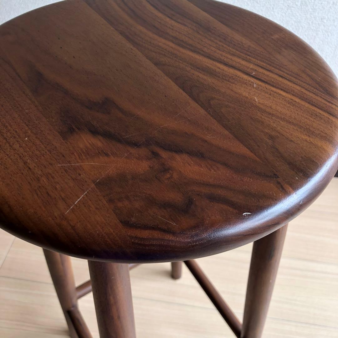 Latree ラトレ カウンタースツール ウォルナット　高さ65cm