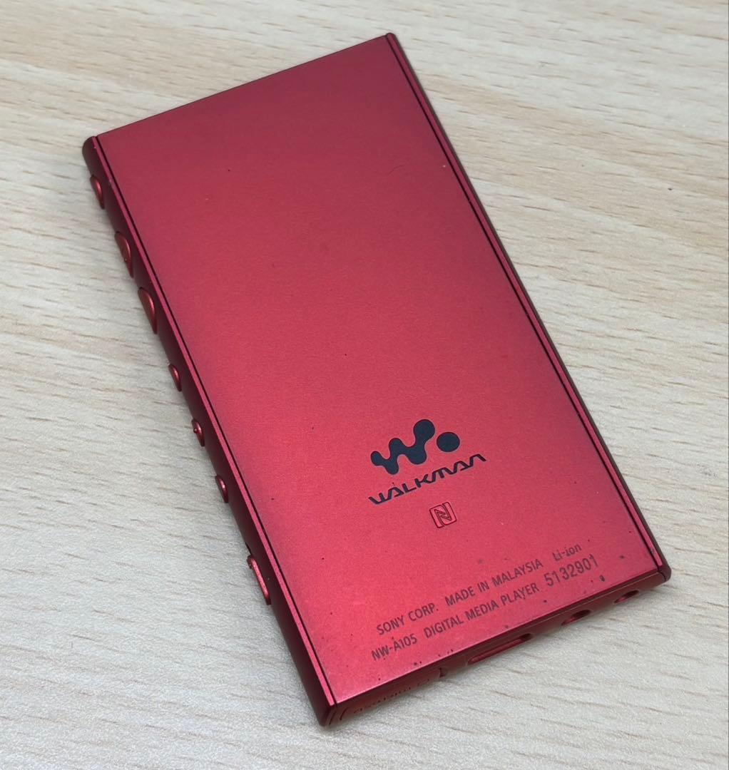 ★SONY WALKMAN NW-A100 16GB レッド ウォークマン