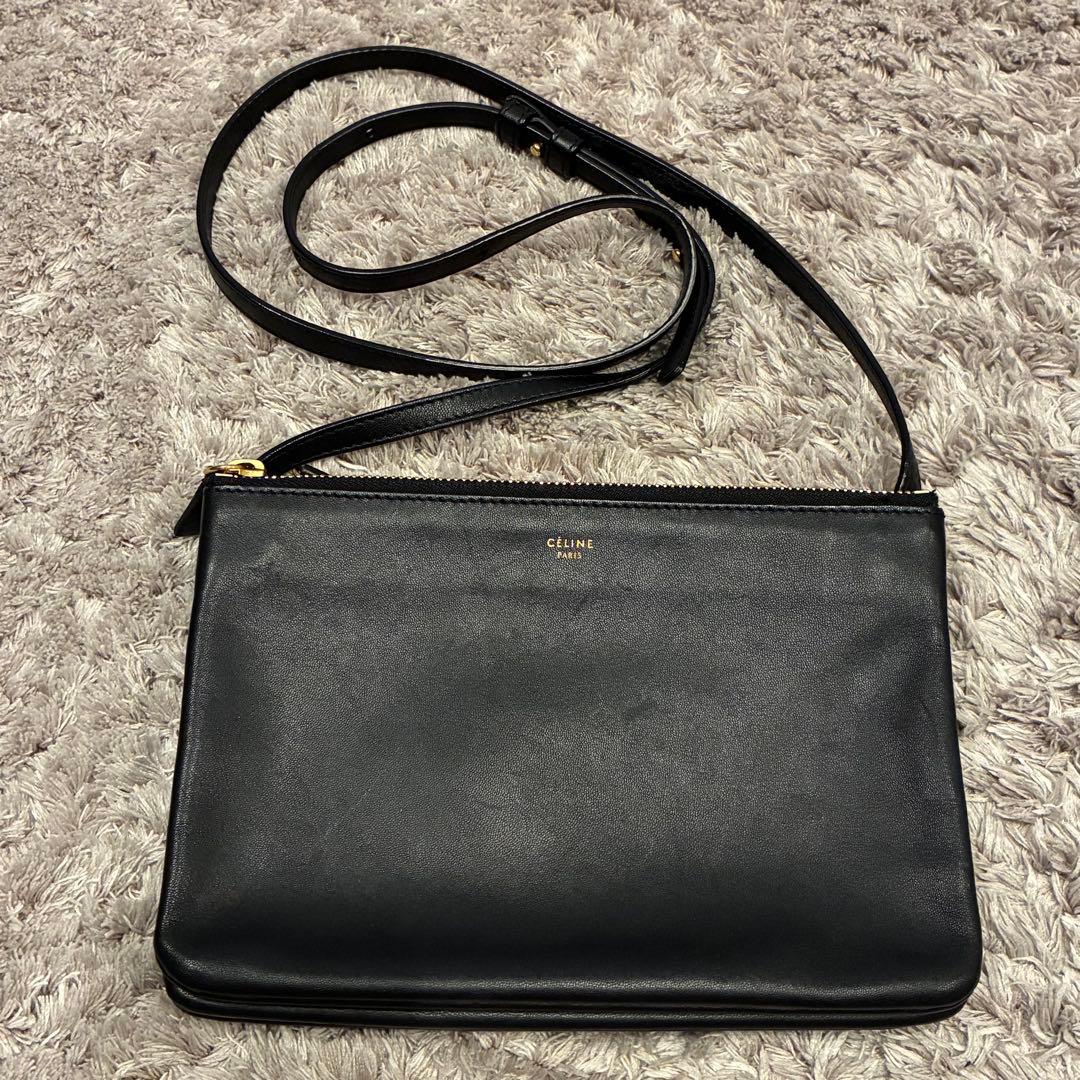 CELINE セリーヌ トリオ スモール ショルダーバッグ