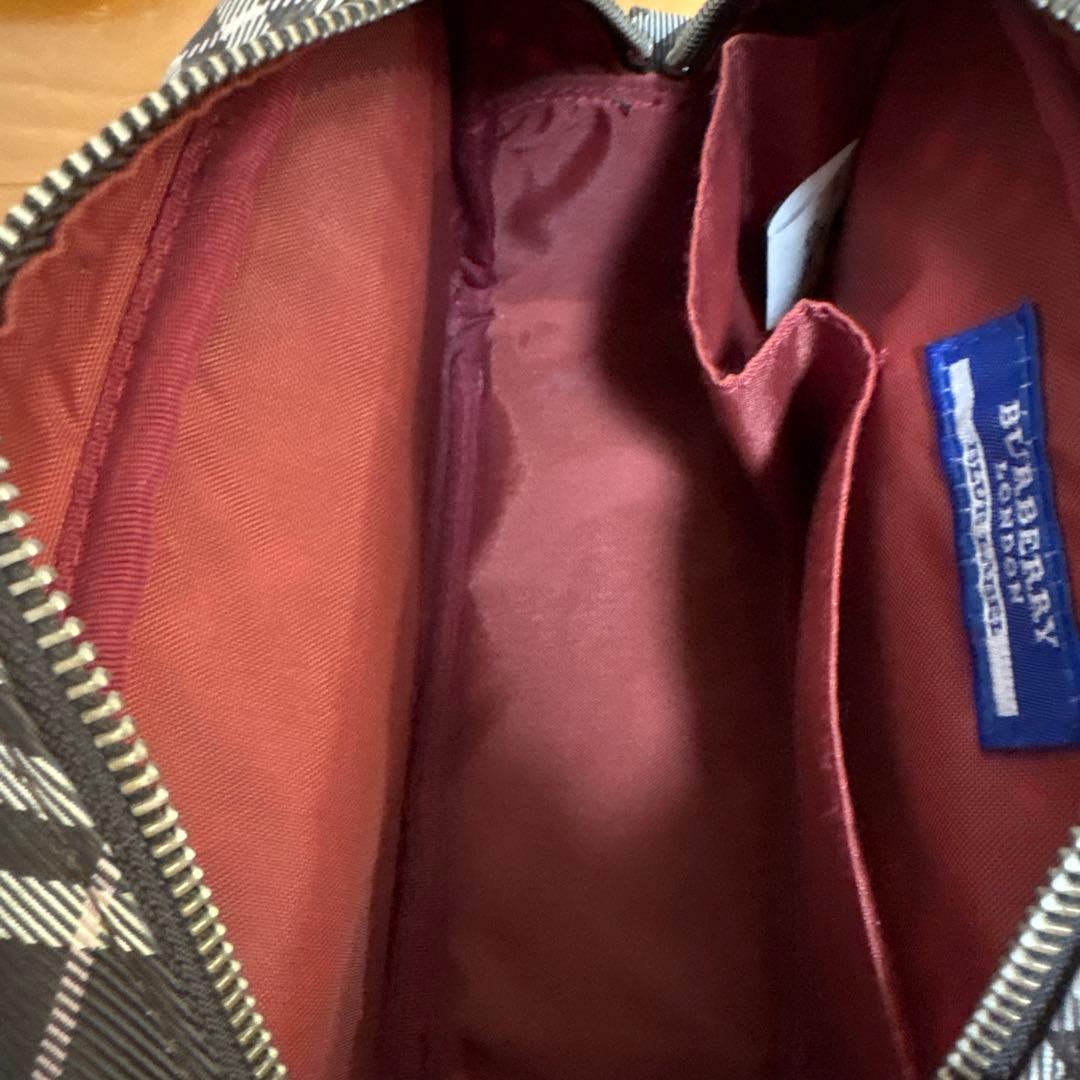 BURBERRY BLUE LABEL チェック柄ショルダーバッグ
