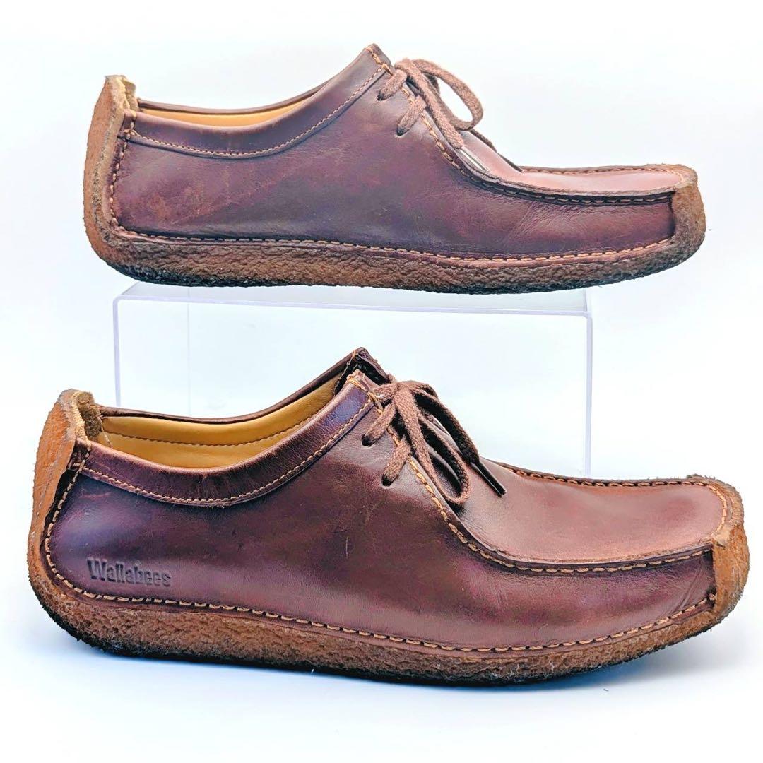 【極美品】Clarks クラークス ナタリー カジュアルシューズ ブラウン 27