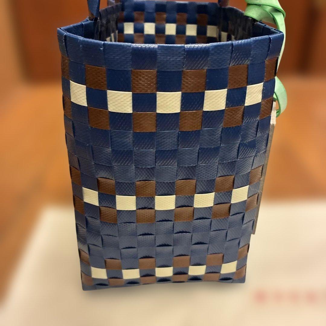 美品　マルニ　カゴバッグ