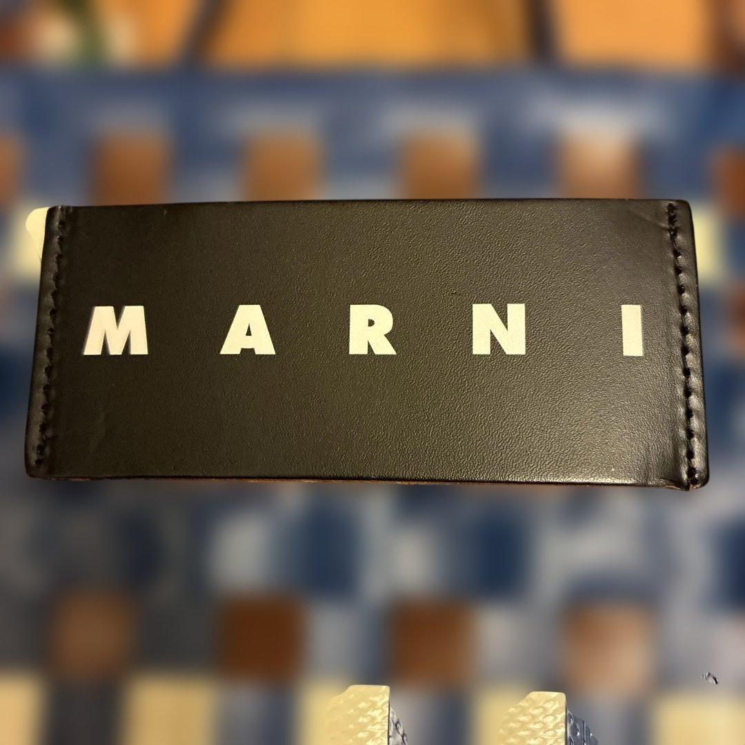 美品　マルニ　カゴバッグ