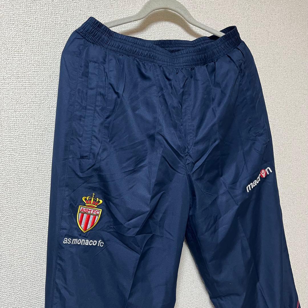 新品未使用 ASモナコ macron トレニーングジャケット L セットアップ