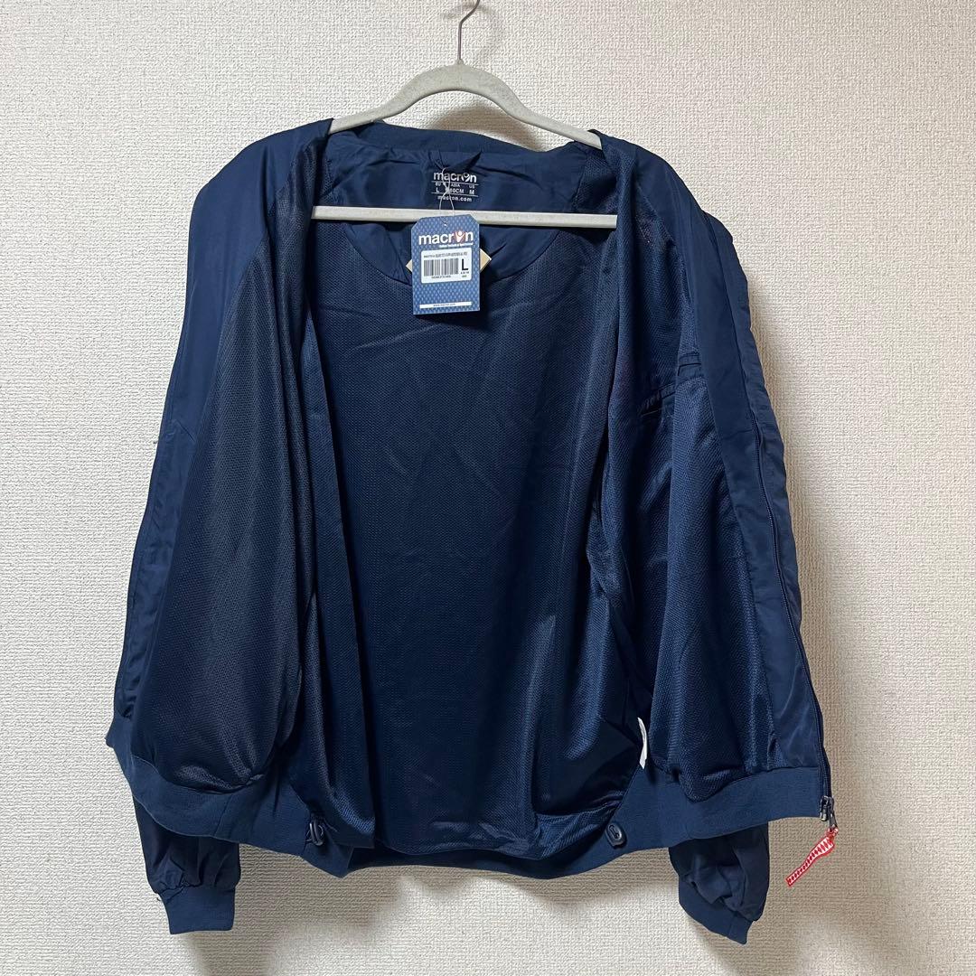 新品未使用 ASモナコ macron トレニーングジャケット L セットアップ