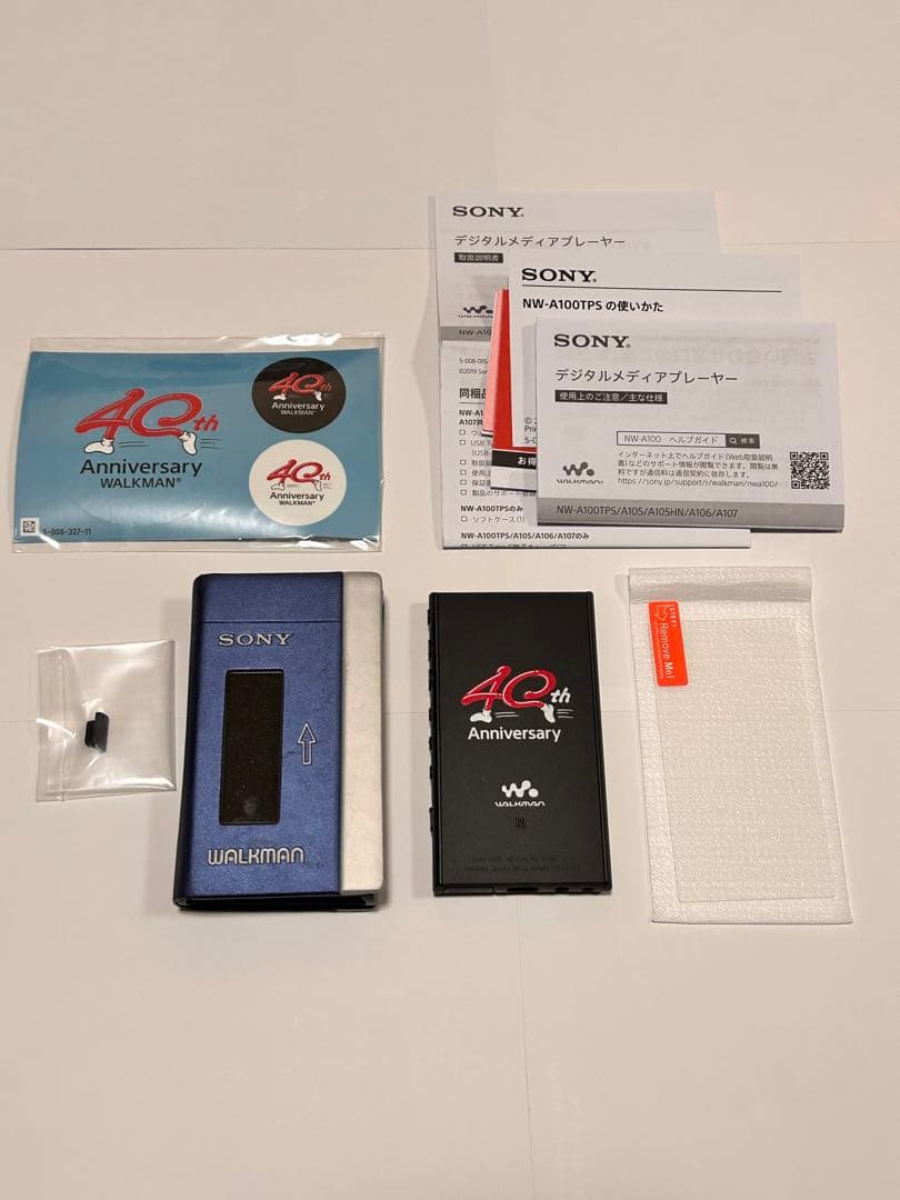 SONY WALKMAN NW-A100TPS 40周年記念デザイン