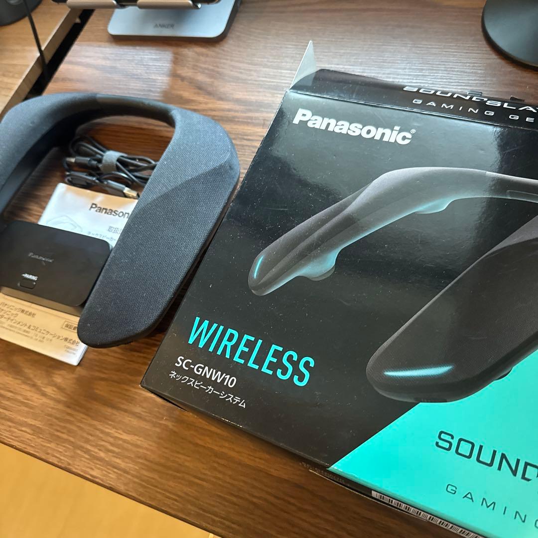 Panasonic ワイヤレスネックスピーカー SC-GN10
