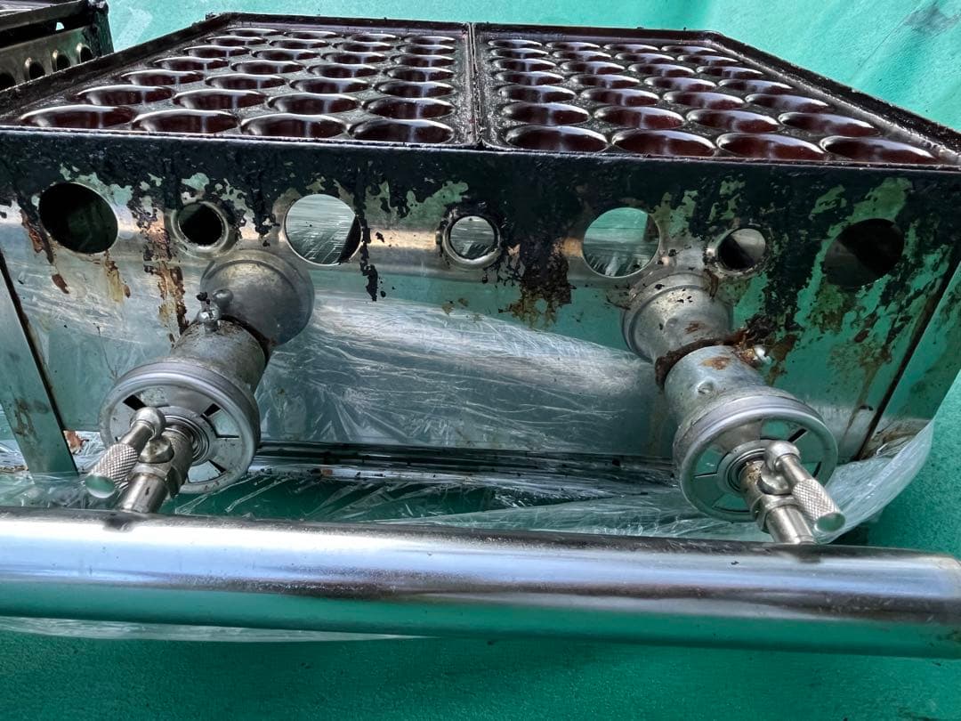 銅板　4枚 たこ焼き台 銅板 28穴×4 112穴