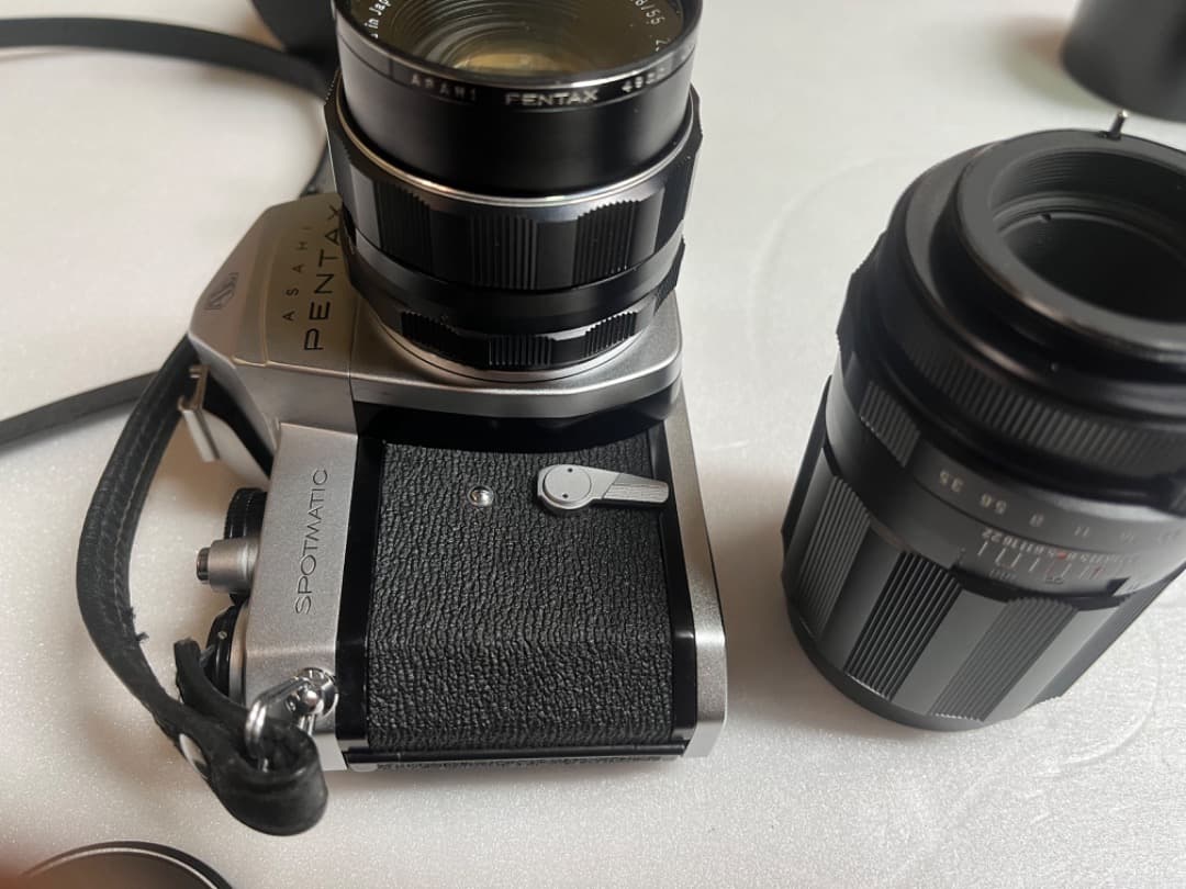 ASAHI PENTAX SPOTMATIC SP フィルムカメラ　レンズ付き