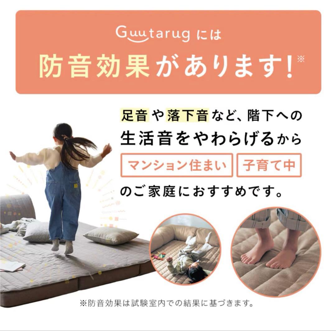 完売品　ベルメゾン グータラグ ダブルコーナーローソファーセット小　メルトロ