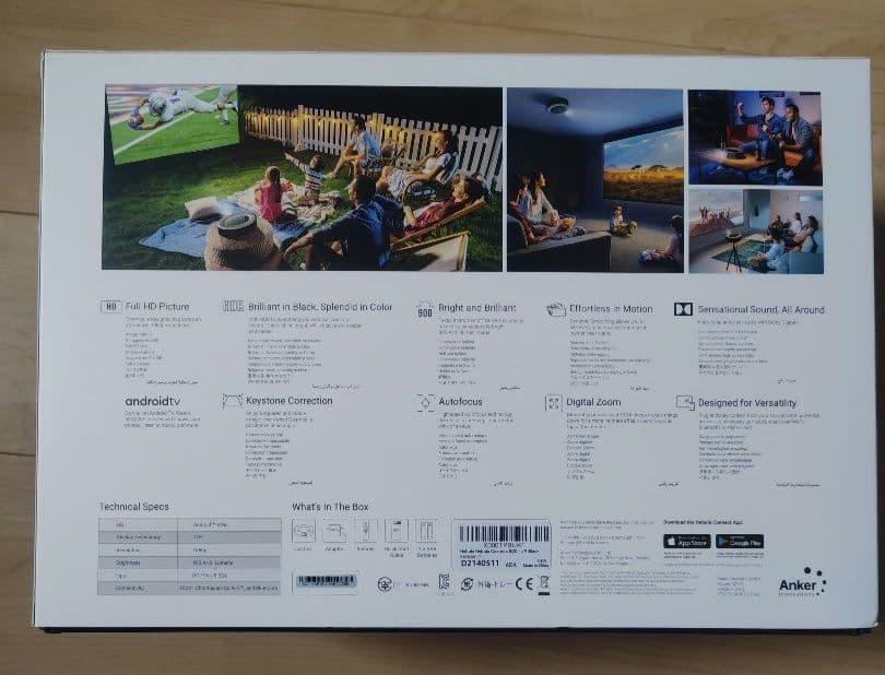 Anker NEBULA フルHDプロジェクター ★三脚付き★