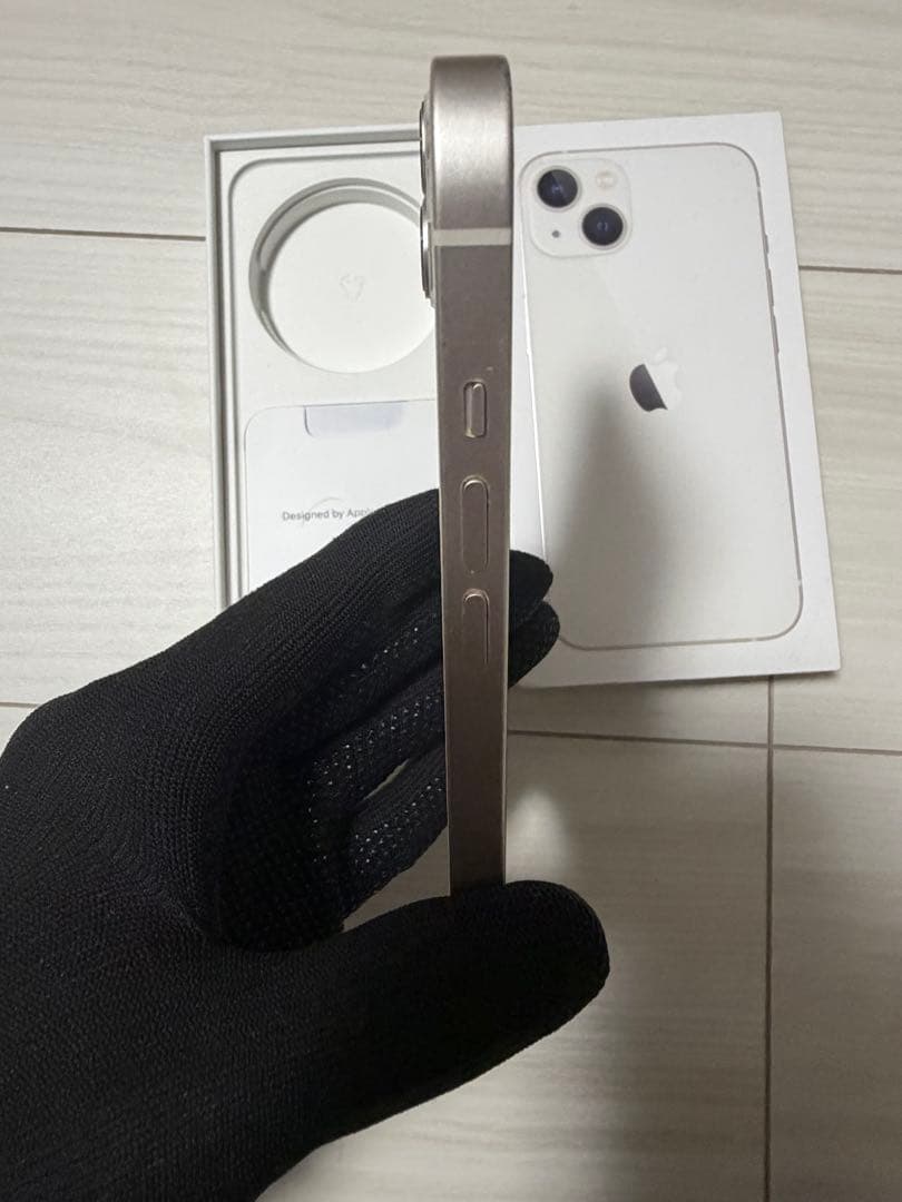 iPhone 13 ホワイト 256GB 箱付き　バッテリー100%