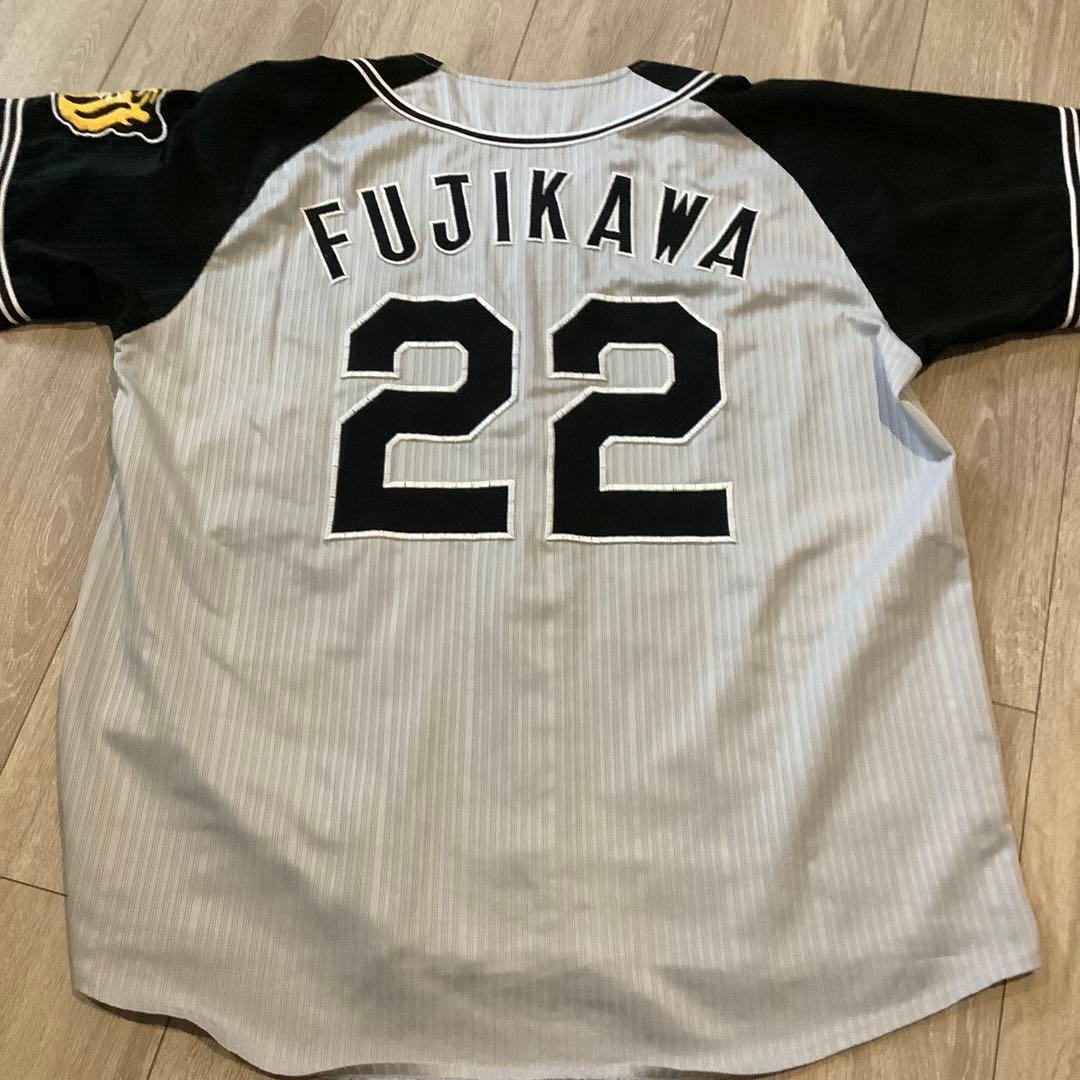 阪神タイガース　藤川球児　ビジターユニフォーム　Mサイズ