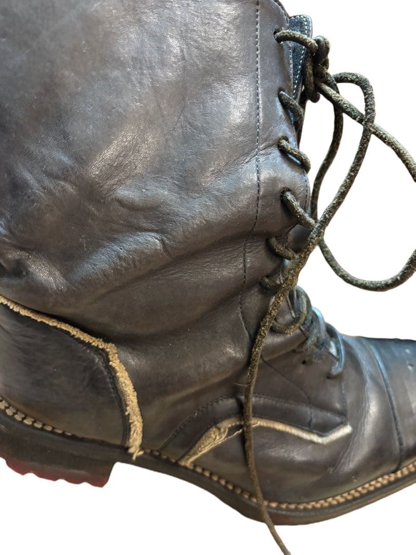 HIROMU TAKAHARA レースアップブーツ GLAY HISASHI着用