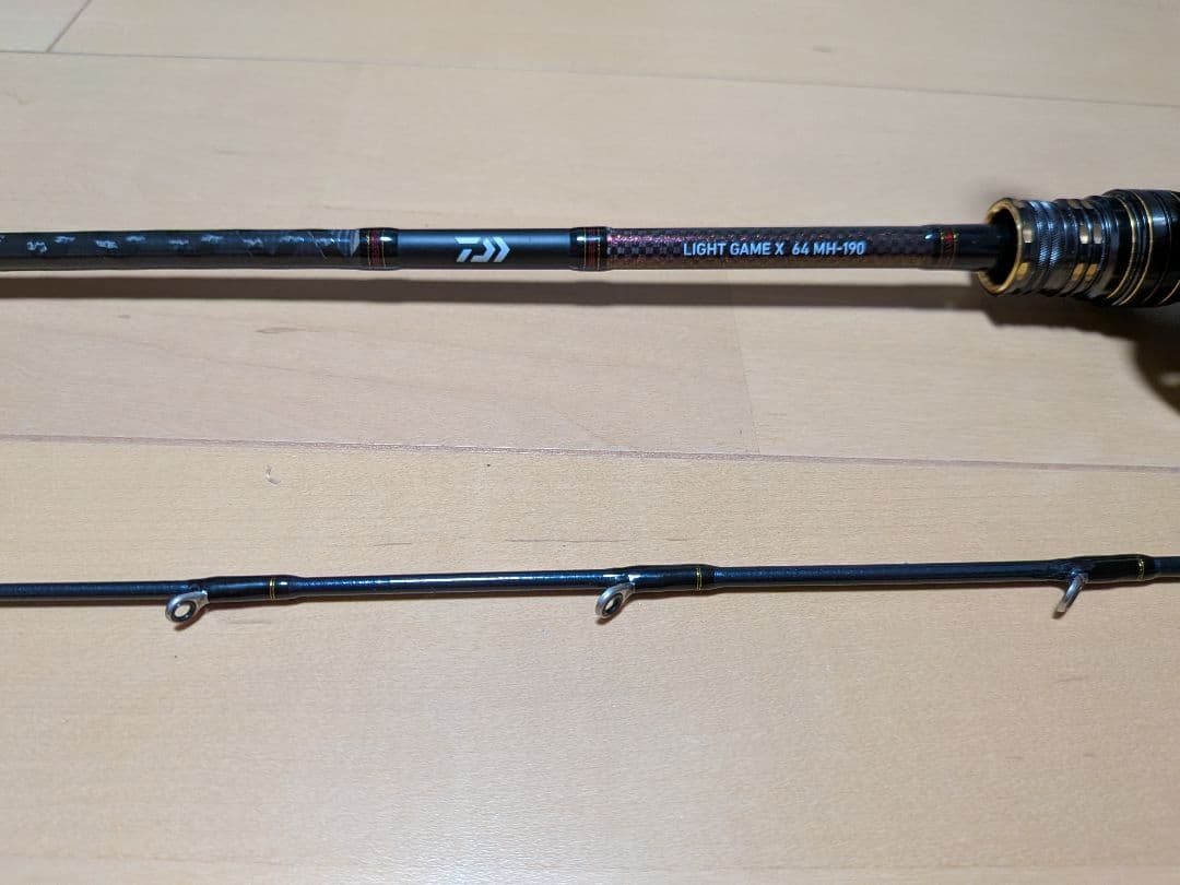 タイラバ　真鯛　タイ　ダイワ　ロッド　ライトゲームX　リール　本体　セット