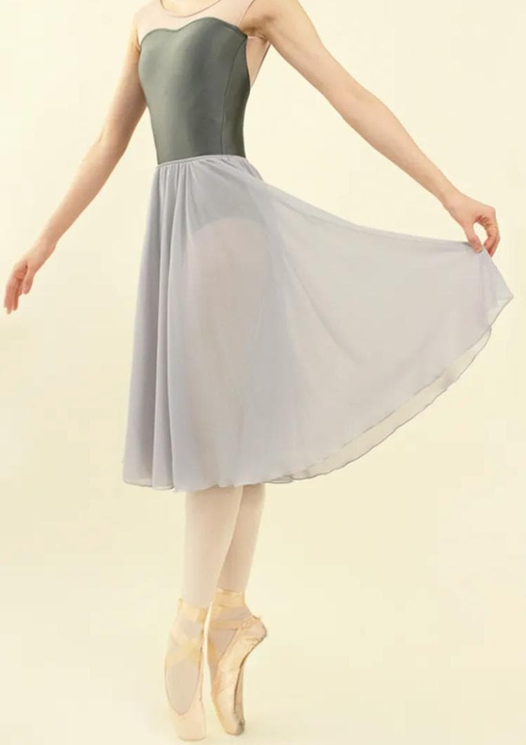 unoa スカート pull on long skirt