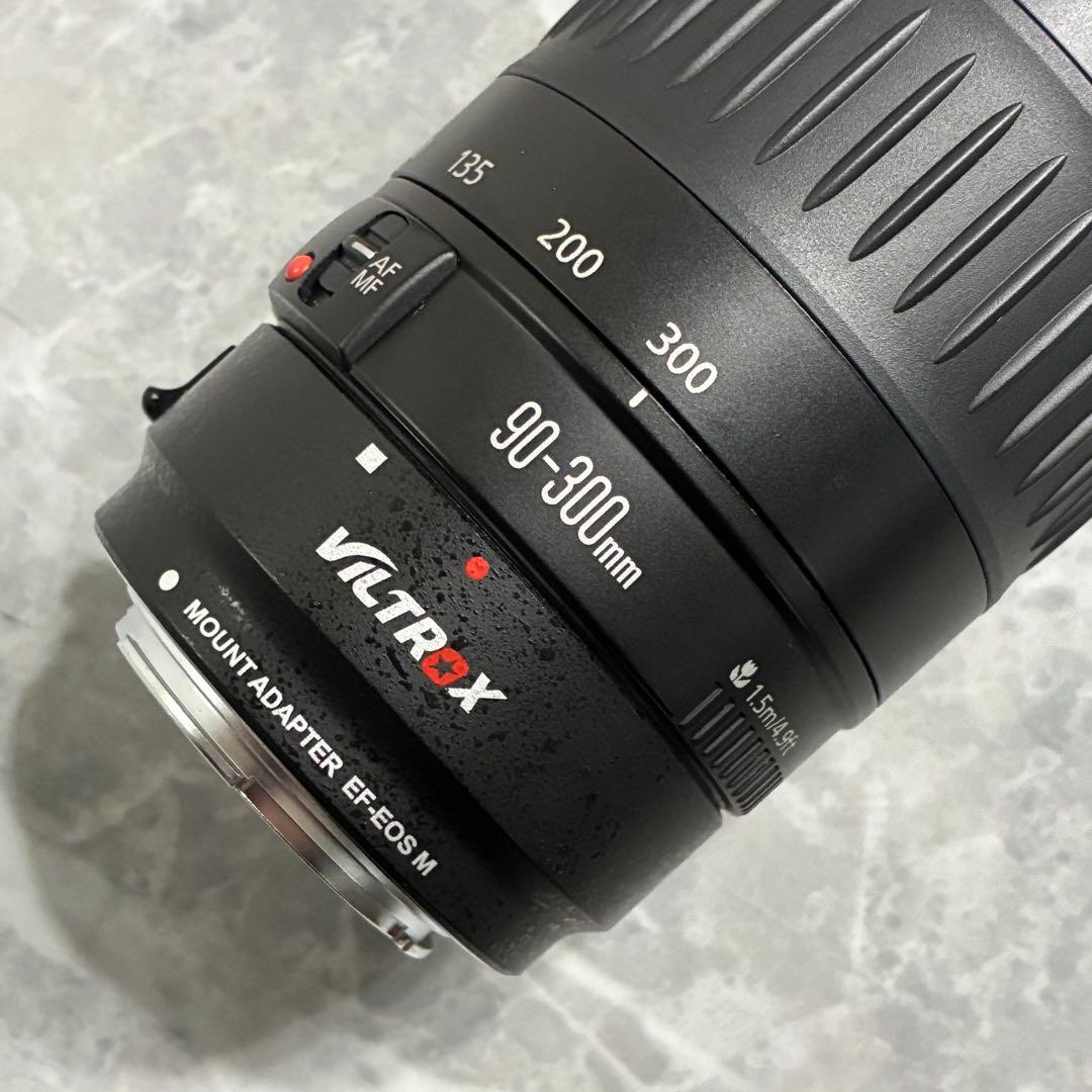 ⭐️美品⭐️Canon EF 90-300mm & EF-EOS M アダプター