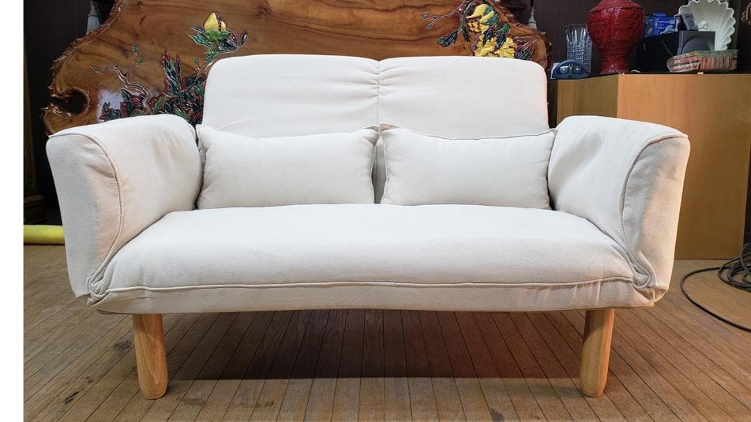 b9　新品未使用品　リクライニング　ラブソファ