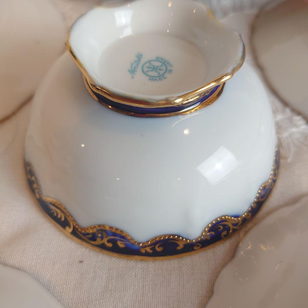 オールドノリタケ　ティーカップ＆ソーサー　ケーキ皿　大皿　豪華絢爛7点セット