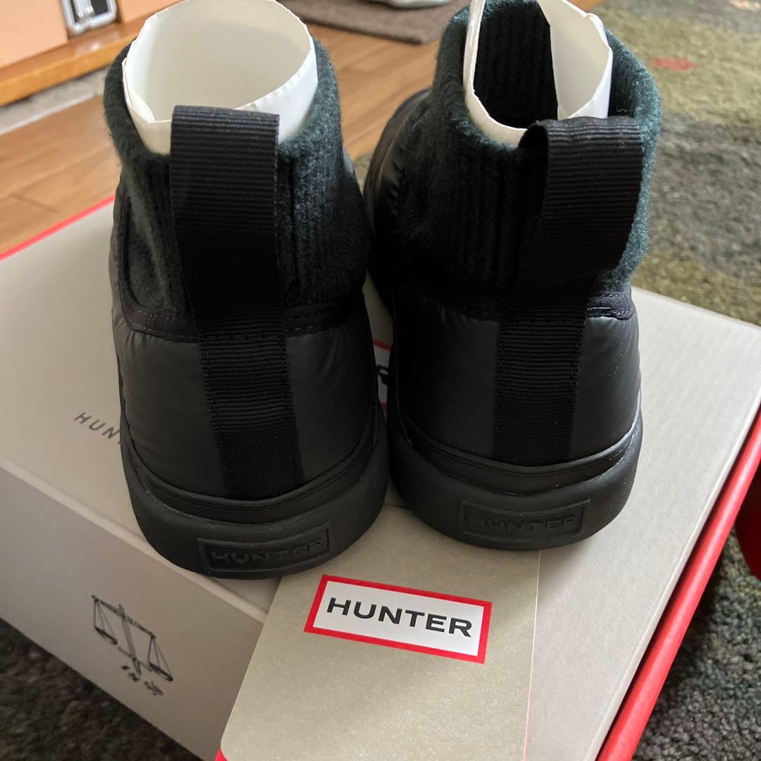 Hunterニットブーツ　ブラック38箱あり