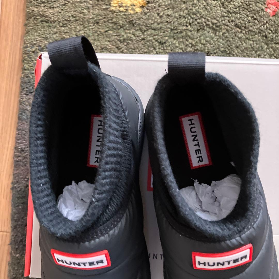 Hunterニットブーツ　ブラック38箱あり