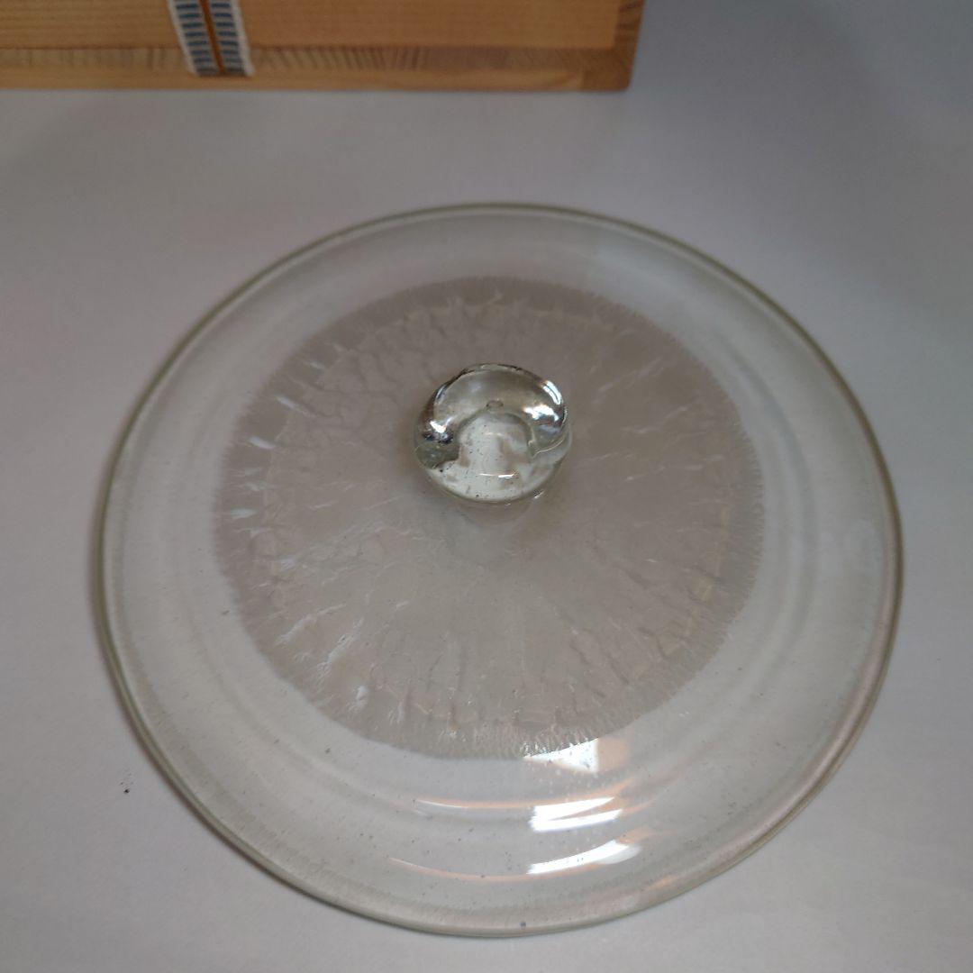 稲嶺盛吉　琉球ガラス　水指　茶道具