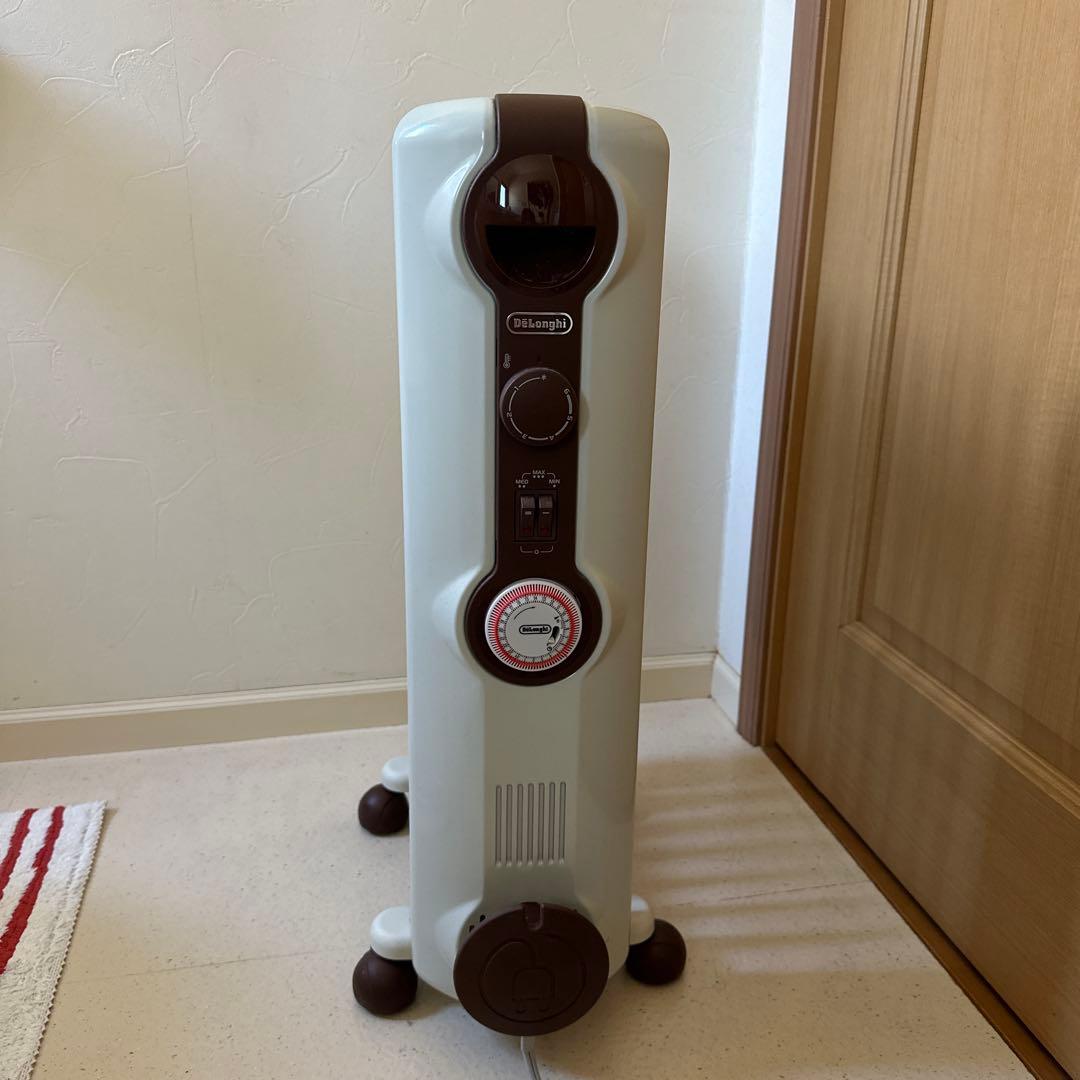 デロンギ　オイルヒーター 洗濯干し付き