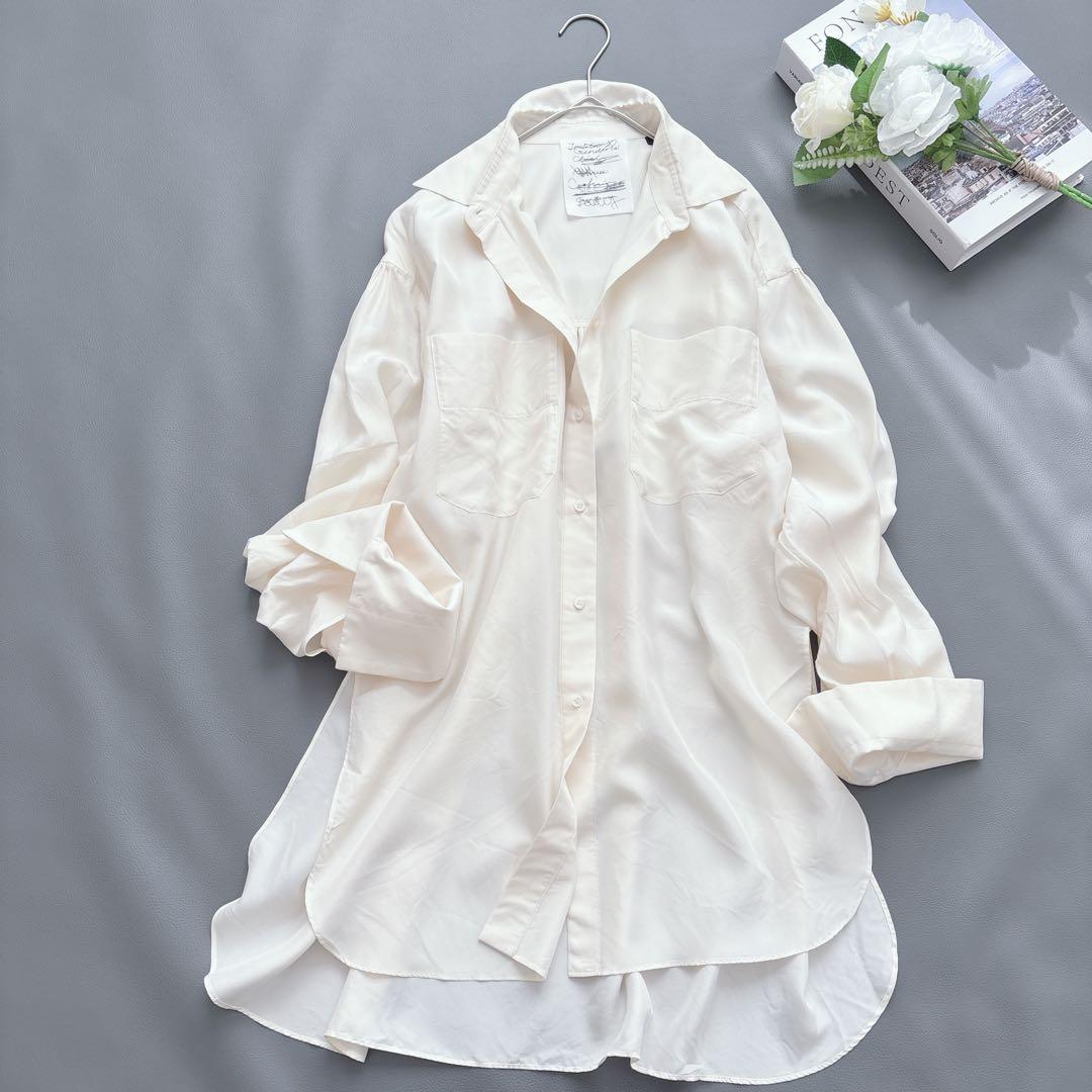 Chaos カオス シルクサンドシャツ　絹100%