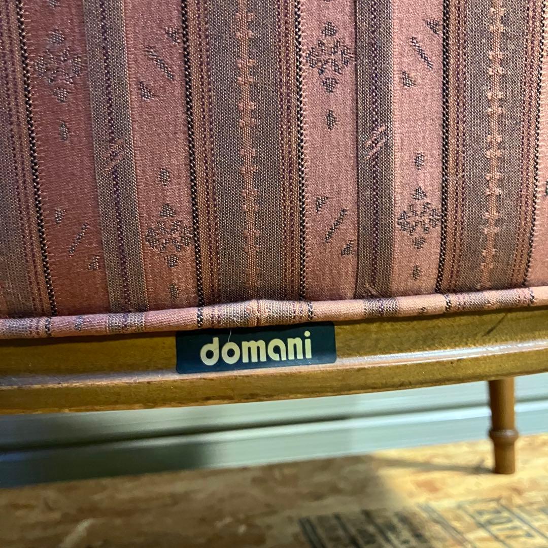 A2F55■カリモク domani ドマーニ 1人掛けソファ シングルソファ