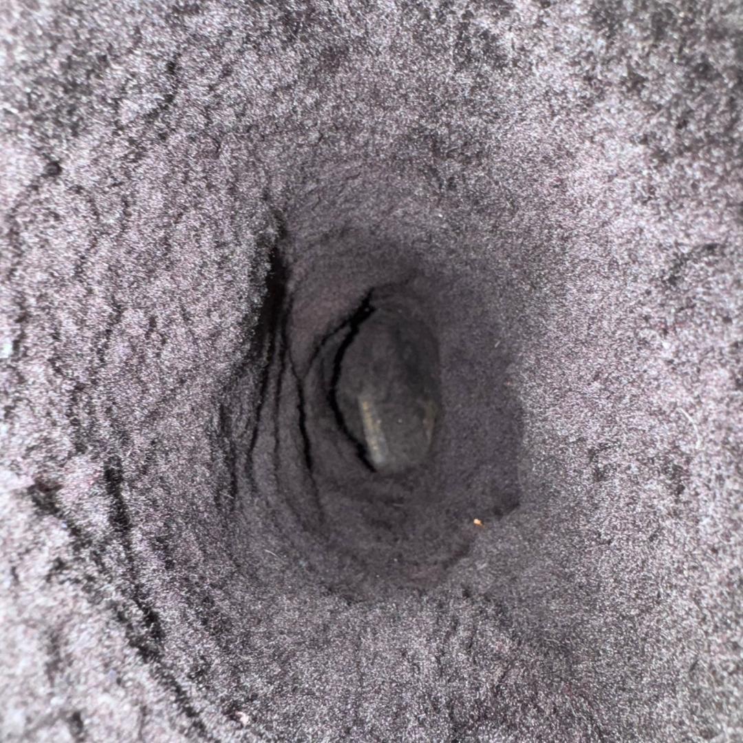 アンド ルイヴィトン スエード×ムートン ロングブーツ ブラウン 37