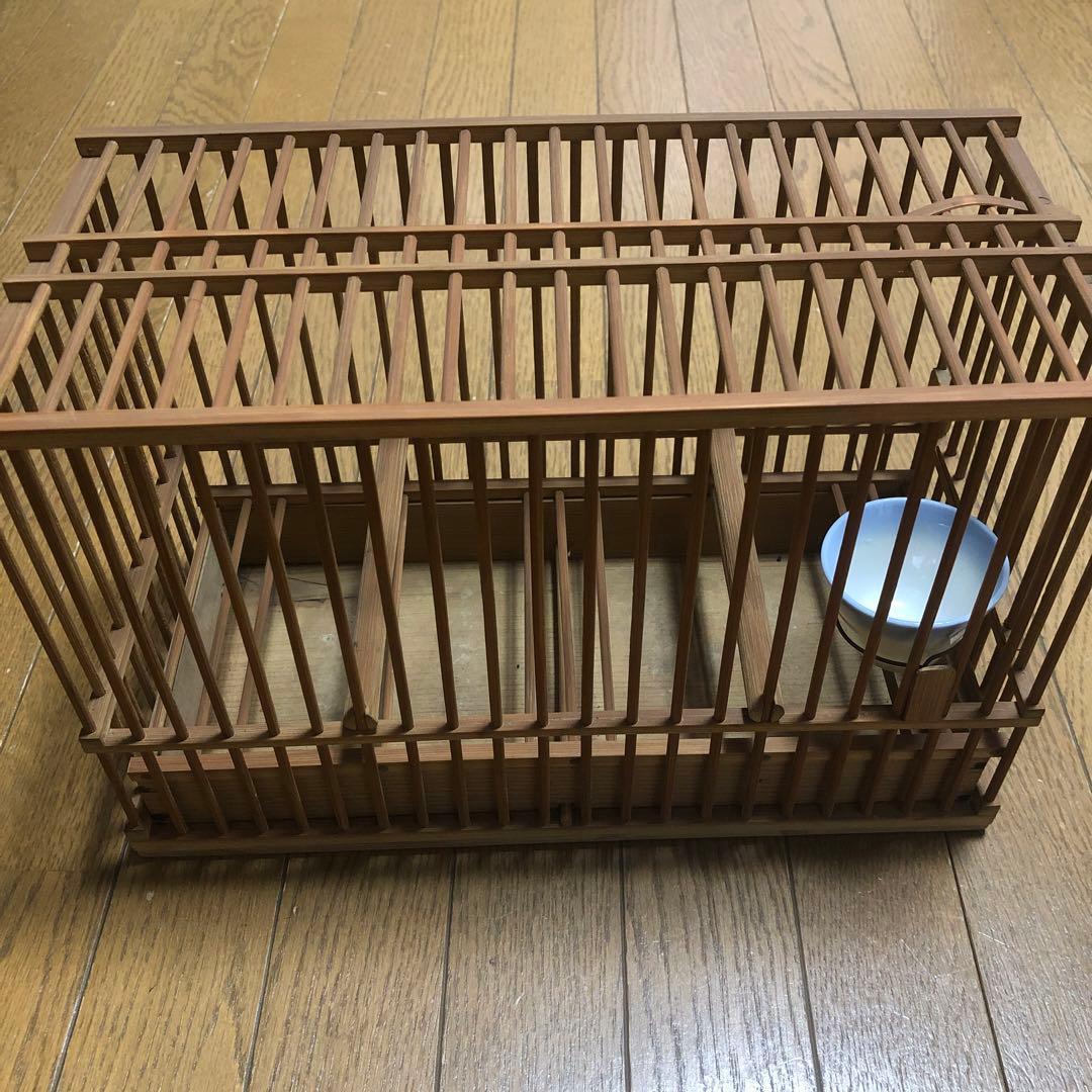 竹製鳥籠6個セット