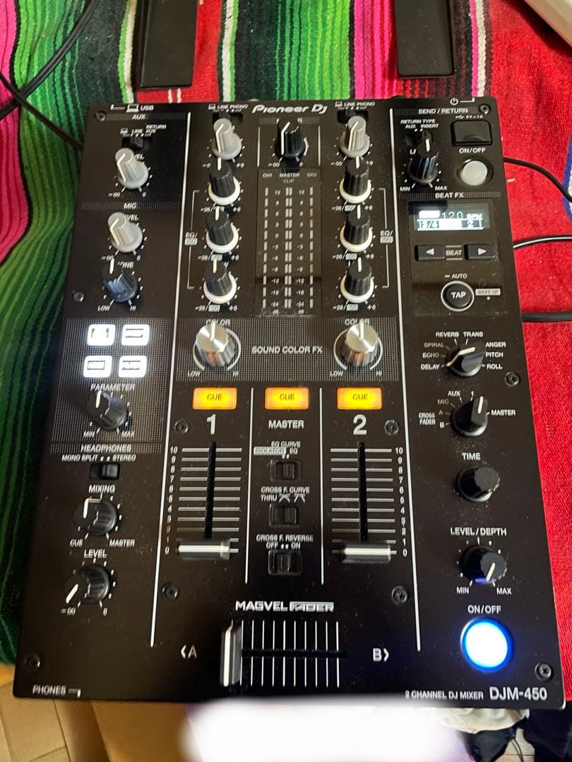 【ほぼ新品未使用・動作確認済】Pioneer DJ DJM-450