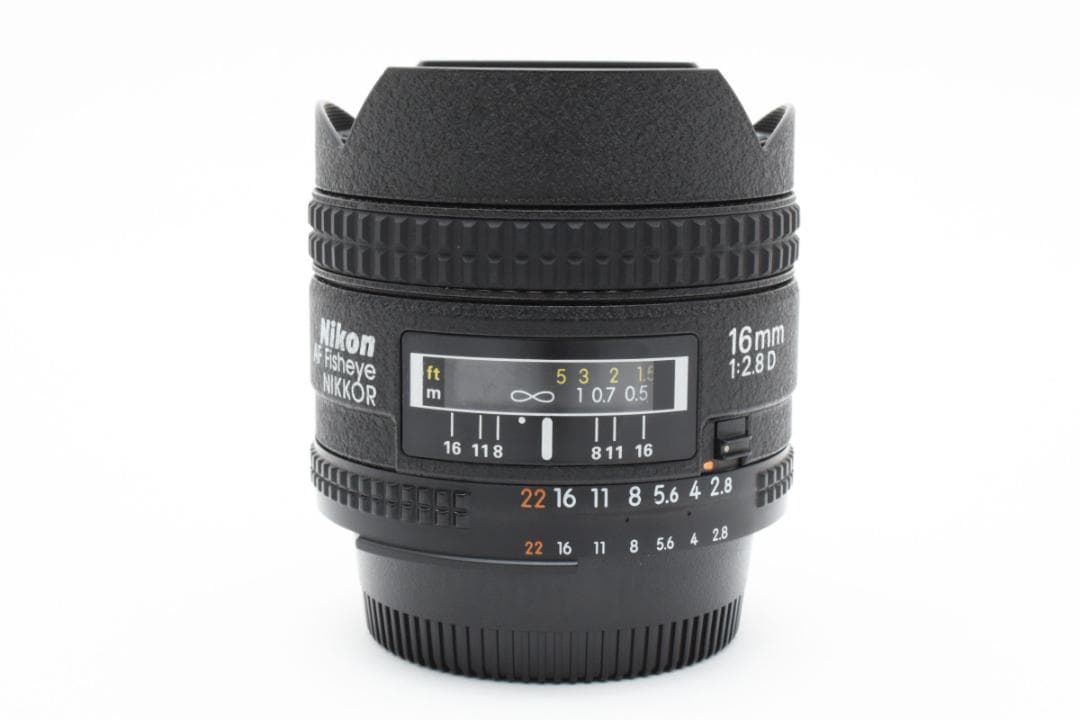 美品 ニコン AI AF Fisheye NIKKOR 16 2.8D M169