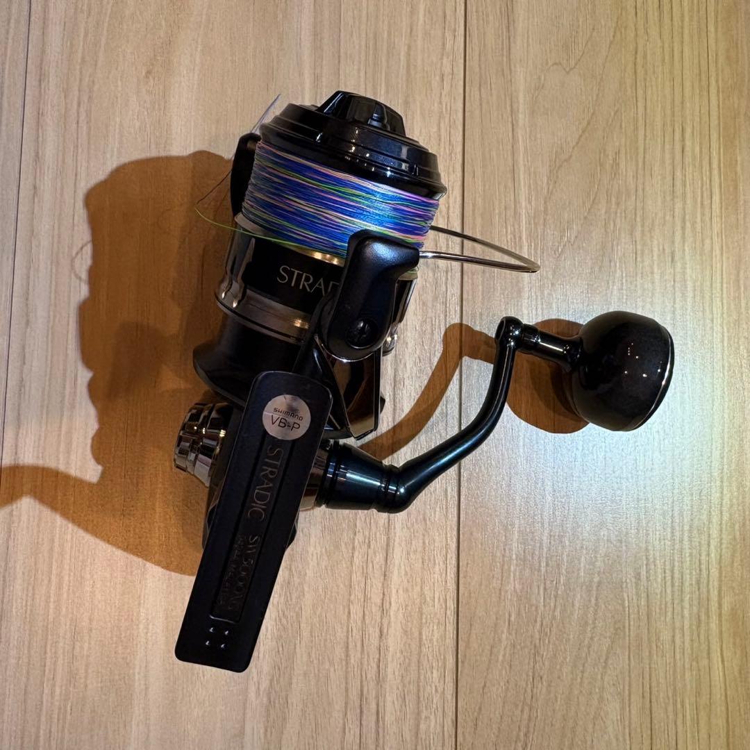 シマノ20ストラディックSW 5000XG 換えスプール、2.5号PEライン付き