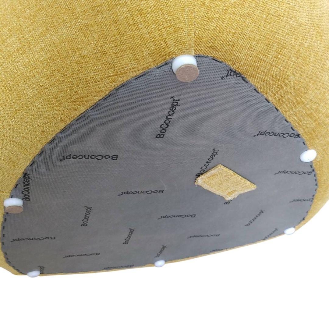 【送料込に変更しました】Boconcept イエロー クッションソファ