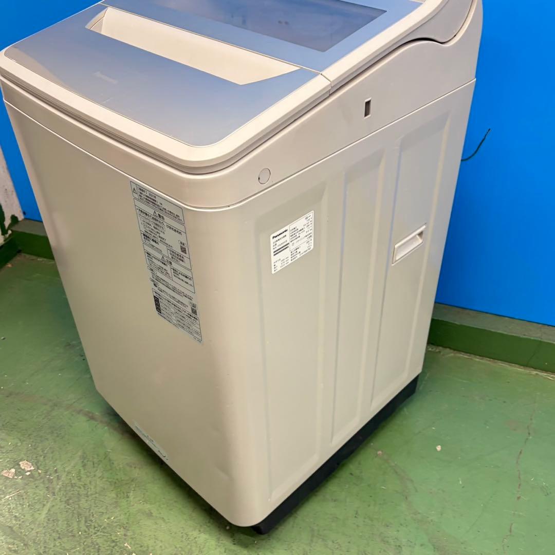 726 パナソニック　大型洗濯機　9キロ　小型　一人暮らし　家庭用　ガラストップ