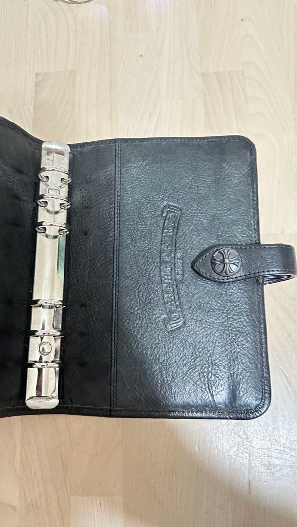CHROME HEARTS クロムハーツ アジェンダ 手帳カバー レザー