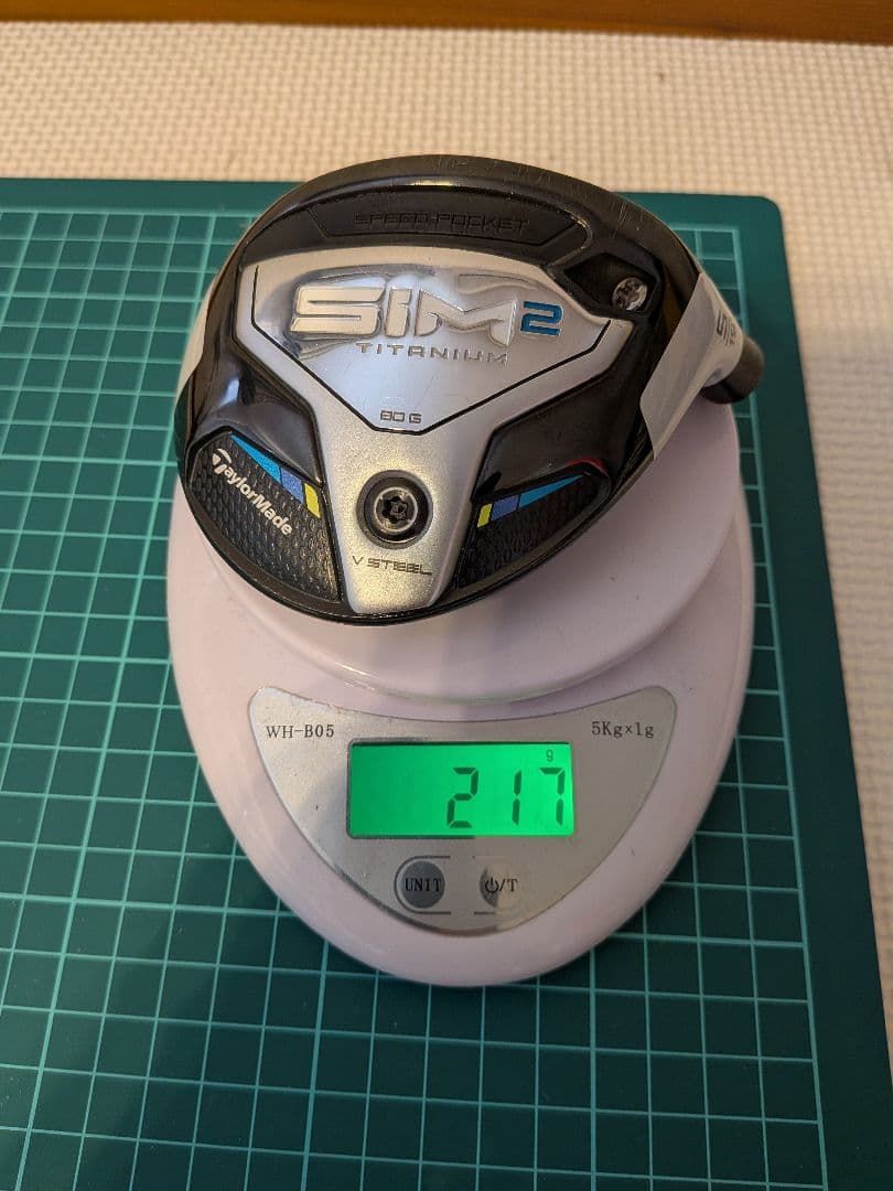 SIM 2 Titanium 5Wヘッド 純正ヘッドカバー付属します