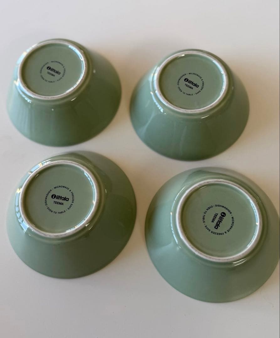  Teema 15cm ボウル 4個セット 廃盤カラー