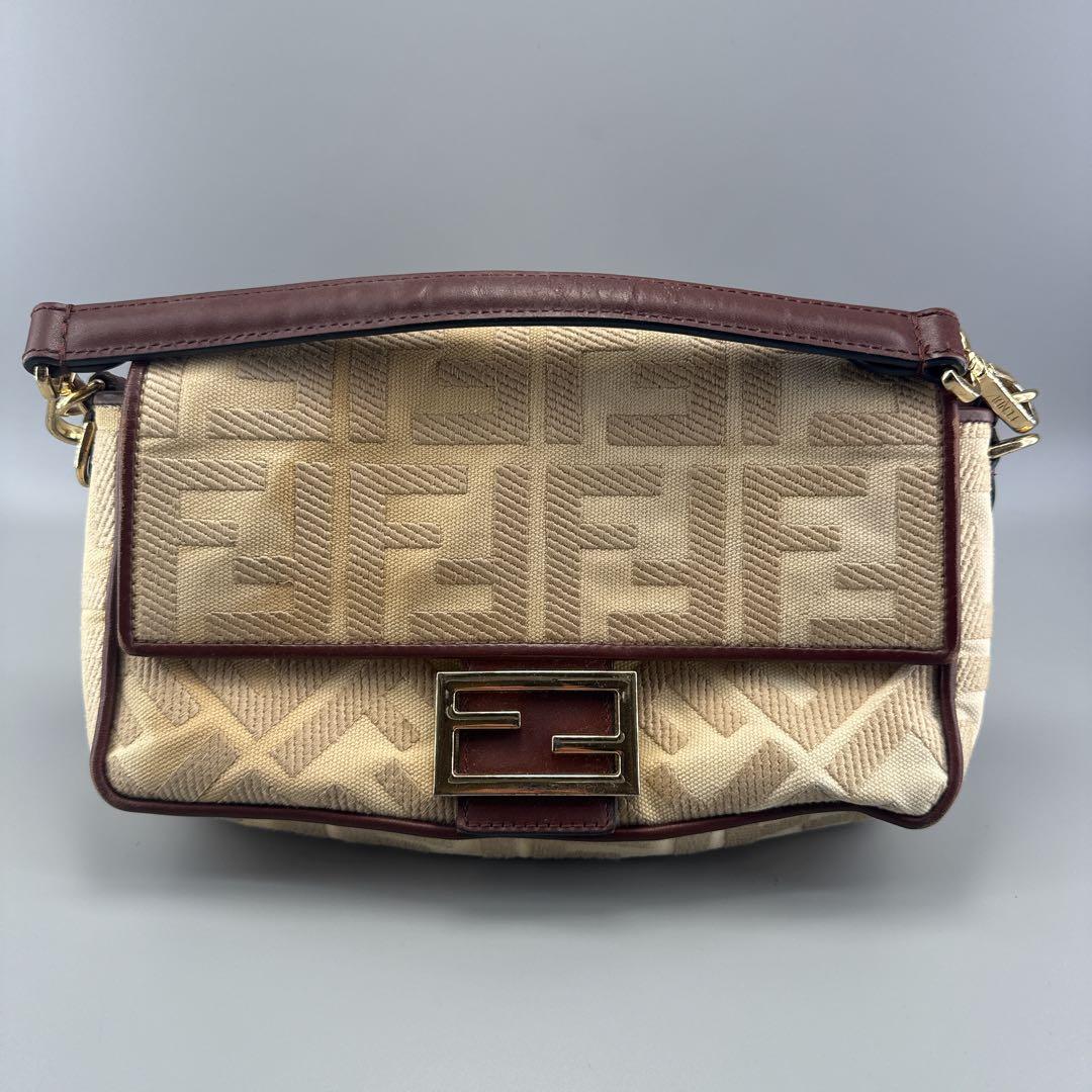 FENDI マンマバケット 2way ハンドバッグ ショルダーバッグ