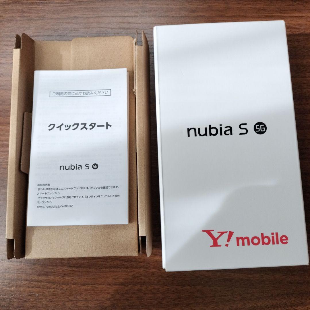 【美品】nubia s 5g ブラック Y! mobile