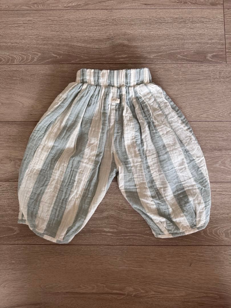 【organic zoo】Sardine Stripes Resort Pant